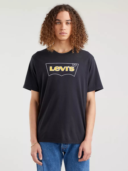 Levi's® Čierne pánske tričko Levi's®