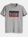 Levi's® Pánske šedé tričko Levi's® s potlačou