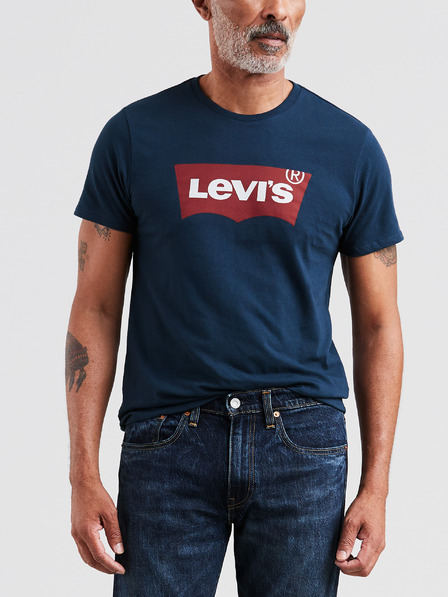 Levi's® Tmavomodré pánske tričko Levi's®