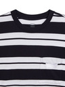 Levi's® Biele pánske tričko Levi's® Stay Loose Graphic PKT T Stripe Shirt