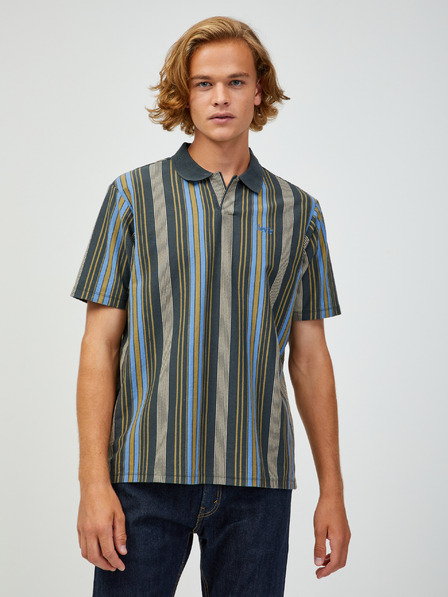 Levi's® Modrá pánska pruhovaná polokošeľa Levi's®