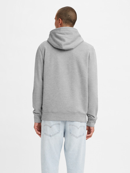 Levi's® Svetlošedá pánska mikina Levi's® s kapucňou