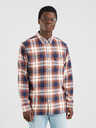 Levi's® Bielo-modrá kockovaná košeľa Levi's® Jackson Worker unisex