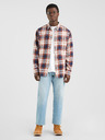 Levi's® Bielo-modrá kockovaná košeľa Levi's® Jackson Worker unisex