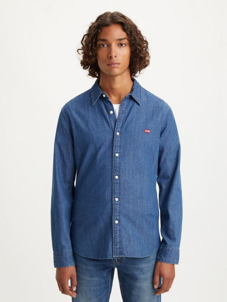 Levi's® Tmavomodrá pánska košeľa Levi's® LS Battery HM Shirt Slim Lyon