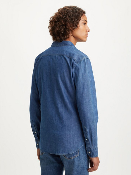 Levi's® Tmavomodrá pánska košeľa Levi's® LS Battery HM Shirt Slim Lyon