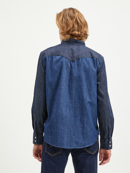 Levi's® Tmavomodrá pánska džínsová košeľa Levi's® Barstow Western Standard