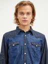 Levi's® Tmavomodrá pánska džínsová košeľa Levi's® Barstow Western Standard