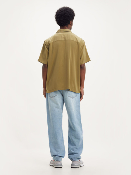 Levi's® Khaki pánska pyžamová košeľa Levi's® s krátkym rukávom