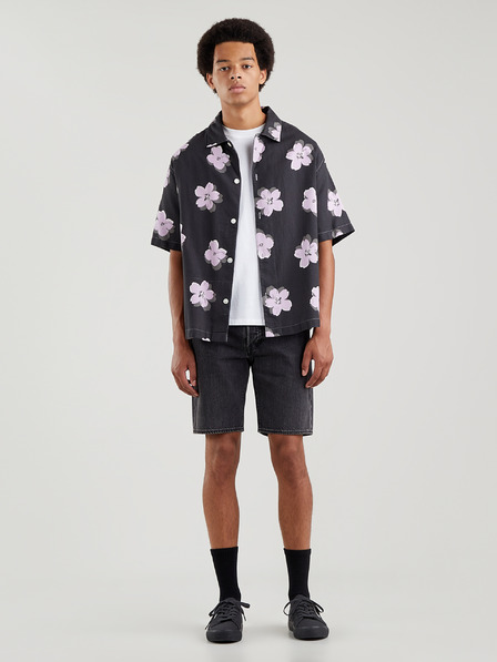 Levi's® Čierne pánske džínsové šortky Levi's®