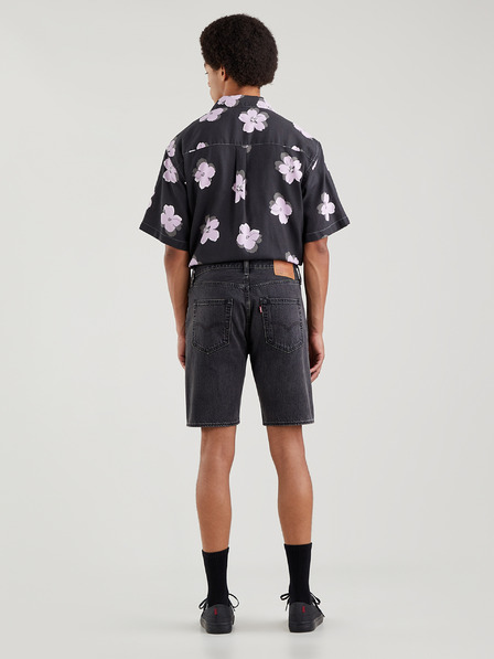 Levi's® Čierne pánske džínsové šortky Levi's®