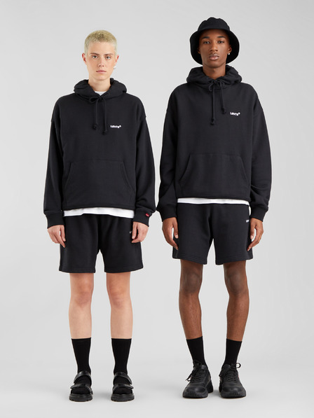 Levi's® Čierne unisex šortky Levi's® Red Tab