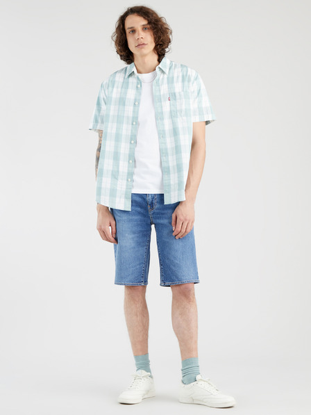 Levi's® Modré pánske džínsové šortky Levi's®