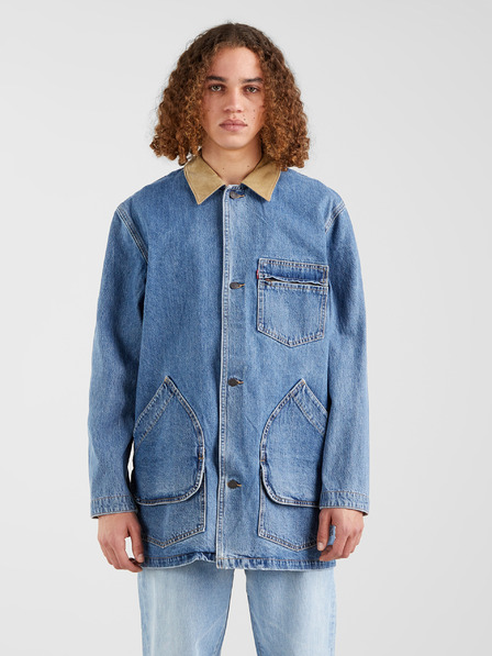 Levi's® Modrá pánska džínsová bunda Levi's® Brisbane Chore extended