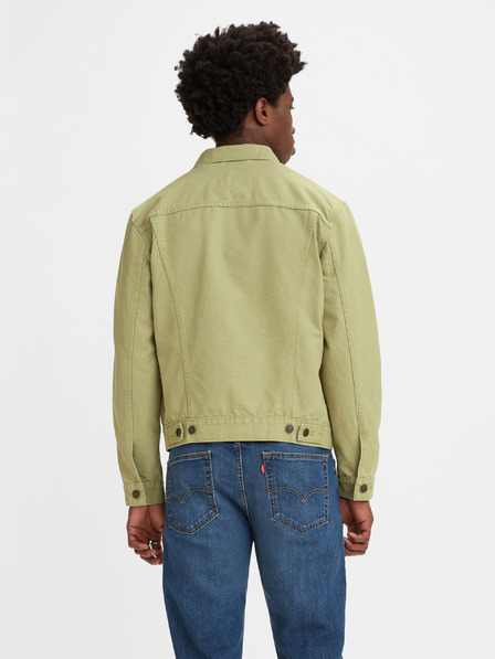 Levi's® Svetlozelená pánska džínsová bunda Levi's® Trucker