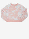 Levi's® Bielo-ružová dievčenská batikovaná mikina Levi's®