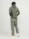 Jack & Jones Zelená pánska mikina s kapucňou Jack & Jones Map
