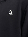 Jack & Jones Čierna pánska mikina Jack & Jones Triangle Hoodie