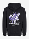 Jack & Jones Čierna pánska mikina Jack & Jones Triangle Hoodie