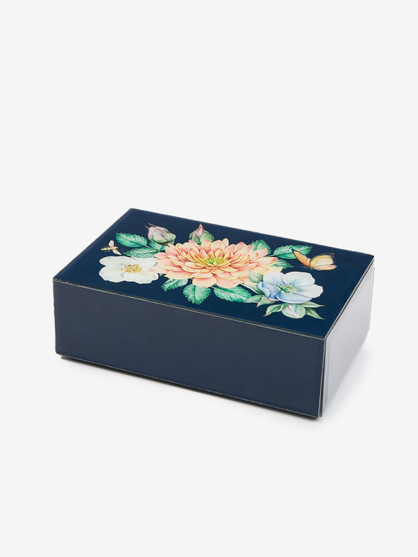 SIFCON Tmavomodrá sklenená úložná krabica SIFCON