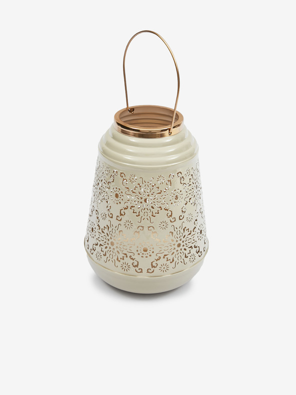 SIFCON SIFCON Béžová kovová lampa