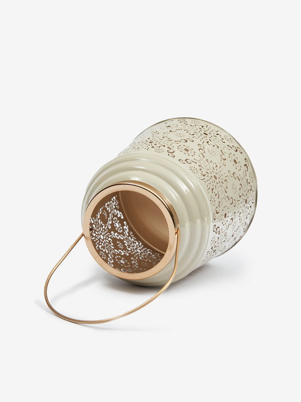 SIFCON SIFCON Béžová kovová lampa