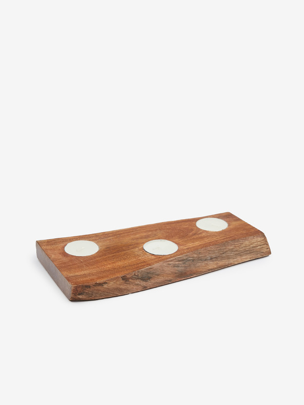 SIFCON SIFCON Drevený svietnik na čajovú sviečku