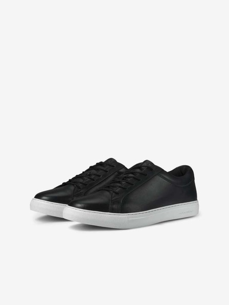 Jack & Jones Čierne kožené tenisky Jack & Jones Galaxy