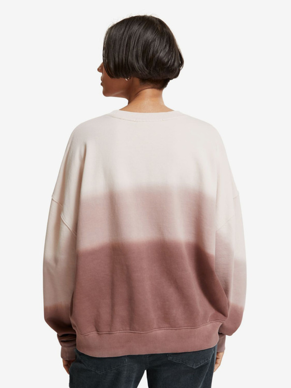 Scotch & Soda Hnedá a béžová dámska mikina Scotch & Soda