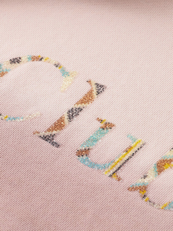 Scotch & Soda Hnedá a béžová dámska mikina Scotch & Soda