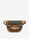 Michael Kors Tmavohnedá kabelka Michael Kors Hally Crossbody