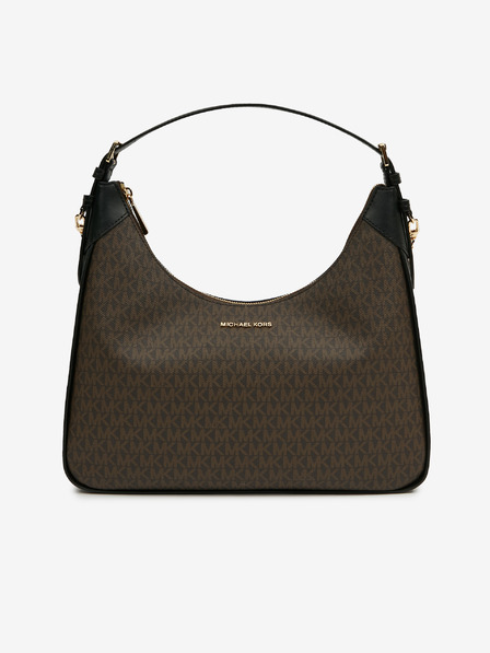 Michael Kors Tmavohnedá dámska vzorovaná kabelka Michael Kors