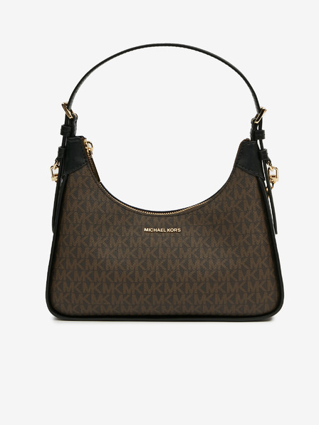 Michael Kors Tmavohnedá dámska vzorovaná kabelka Michael Kors