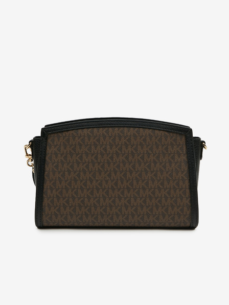 Michael Kors Tmavohnedá dámska vzorovaná kabelka Michael Kors