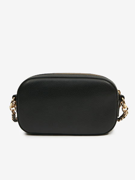 Michael Kors Tmavohnedá dámska kožená crossbody kabelka Michael Kors