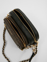 Michael Kors Tmavohnedá dámska kožená crossbody kabelka Michael Kors