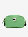 Karl Lagerfeld Svetlozelená dámska crossbody taška KARL LAGERFELD Ikonik 2.0 Camera Bag