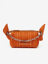 Karl Lagerfeld Oranžová dámska kabelka KARL LAGERFELD Kushion Knotted Handbag