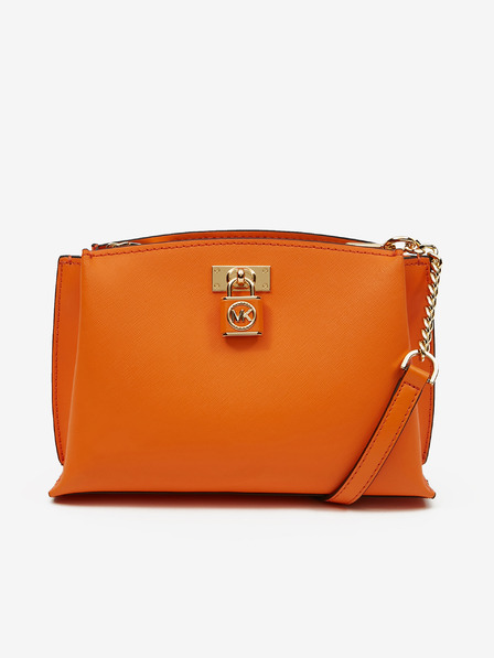 Michael Kors Oranžová dámska kabelka Michael Kors Ruby Leather Crossbody