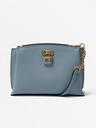 Michael Kors Svetlomodrá dámska kožená crossbody kabelka Michael Kors Ruby