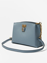 Michael Kors Svetlomodrá dámska kožená crossbody kabelka Michael Kors Ruby
