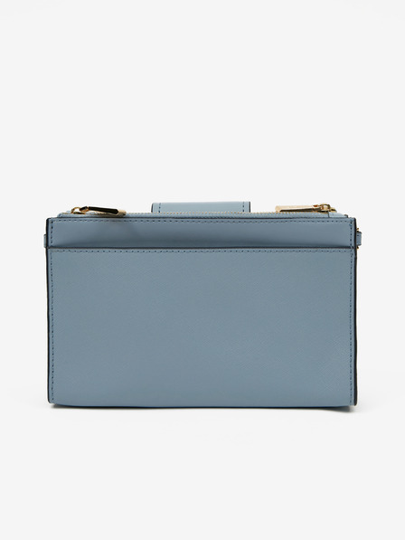 Michael Kors Svetlomodrá dámska kožená crossbody kabelka Michael Kors Ruby
