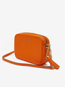 Michael Kors Oranžová dámska kožená crossbody kabelka Michael Kors Jet Set