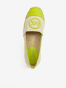 Michael Kors Zelené a krémové dámske espadrilky Michael Kors Kendrick
