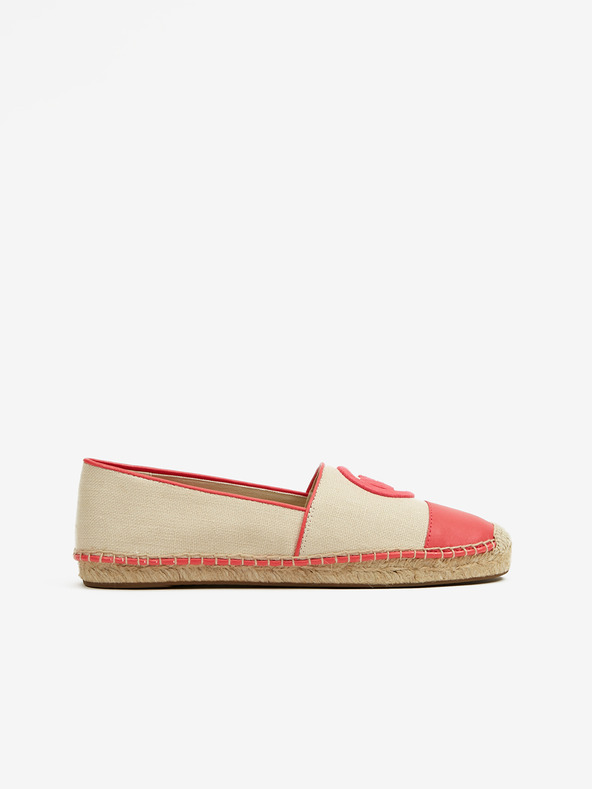 Michael Kors Ružovo-krémové dámske espadrilky Michael Kors Kendrick