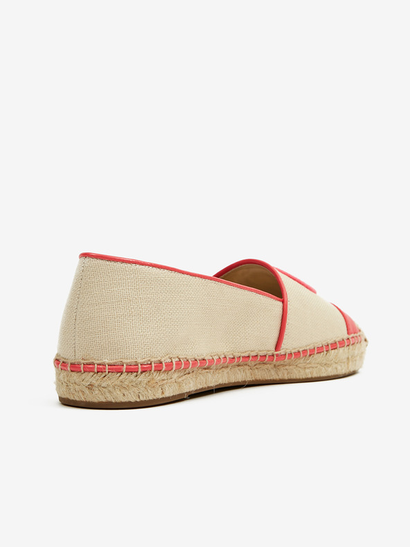 Michael Kors Ružovo-krémové dámske espadrilky Michael Kors Kendrick