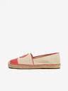 Michael Kors Ružovo-krémové dámske espadrilky Michael Kors Kendrick
