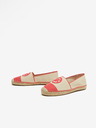 Michael Kors Ružovo-krémové dámske espadrilky Michael Kors Kendrick