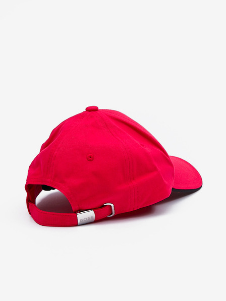 BOSS Tmavoružová pánska šiltovka Hugo Boss Bold Curved Cap