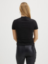 Versace Jeans Couture Čierne dámske tričko Versace Jeans Couture